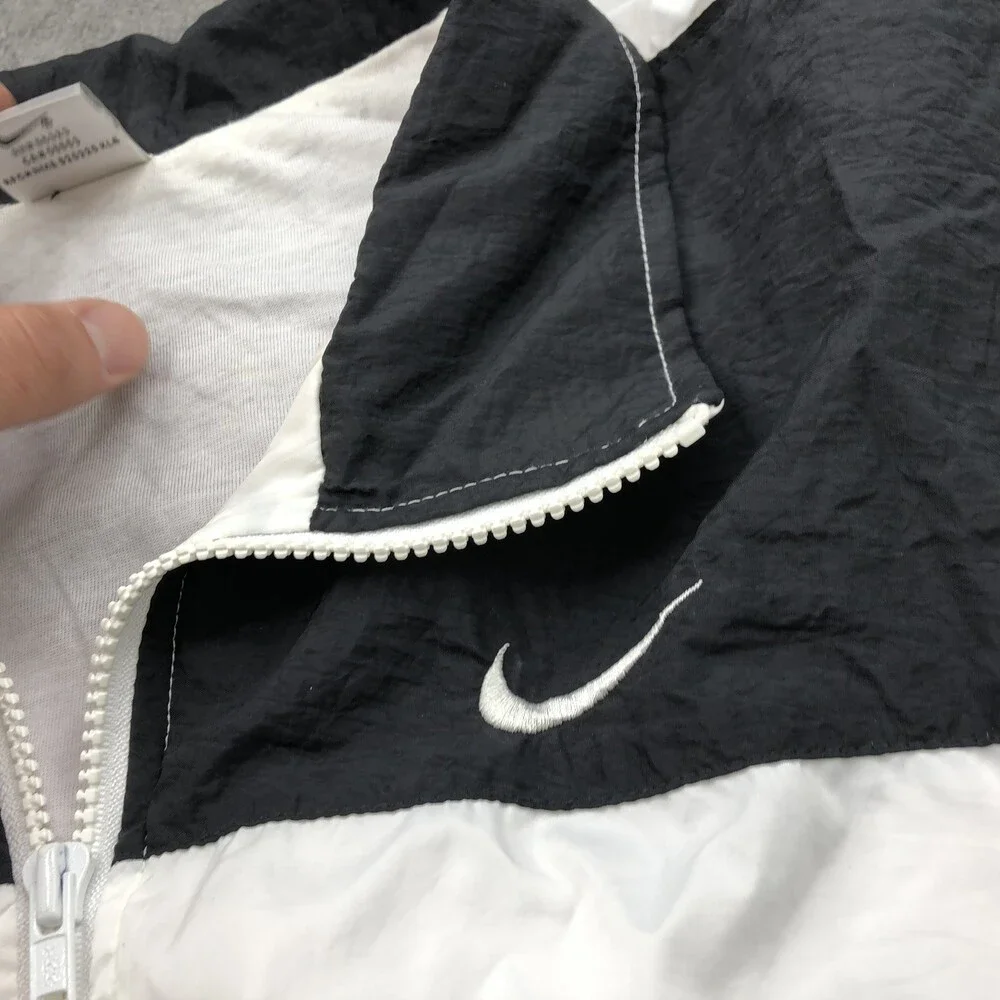 Vintage Nike Jacket Mens XL Windbreaker Swoosh Track Full Zip 90s Taiwan - Picture 5 of 9